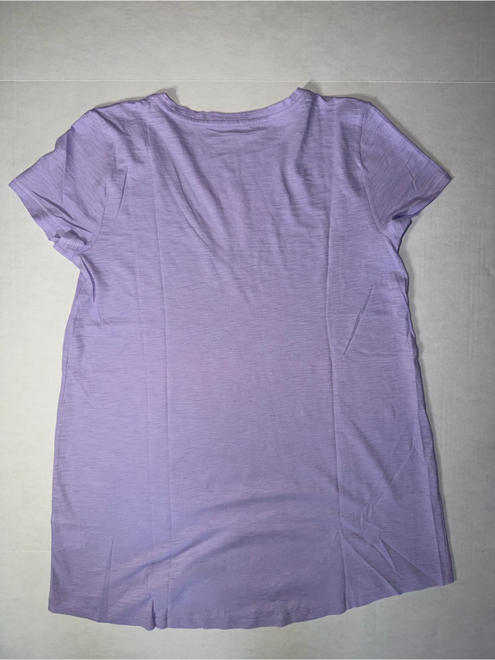 Lilly Pulitzer Lavender V-Neck Short Sleeve Tee - Picture 4 of 4